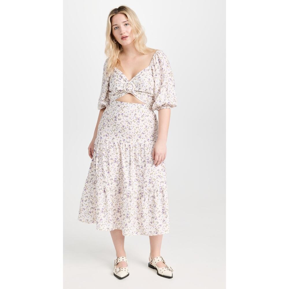 MINK PINK Hailey Midi Floral Dress NWT Size XL